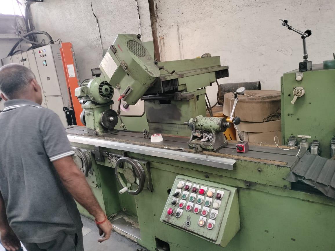 Arthur Klink broach resharpening machine at Varad Engineering workshop